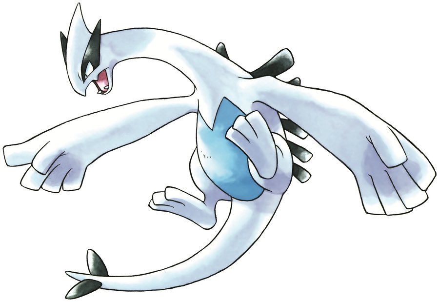 PokeCardStop's tweet image. Lugia has to be one of the weirdest, most unique Pokémon of all time:

1. Initially developed for the second Pokémon movie and was never intended to be used in the video games

2. Is a Psychic/Flying type despite being dubbed the ‘Guardian of the Seas’

3. Was added to…