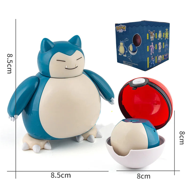 Products's tweet photo. Capture Pokemon magic with adorable Pokeball figures of Pikachu, Gengar, and more!