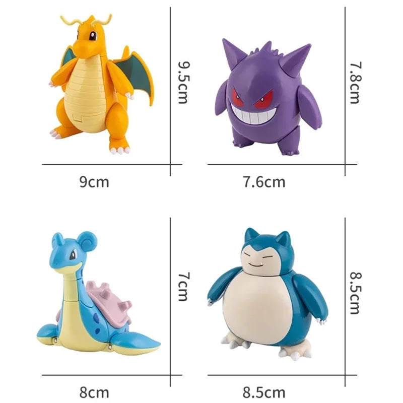 Products's tweet photo. Capture Pokemon magic with adorable Pokeball figures of Pikachu, Gengar, and more!