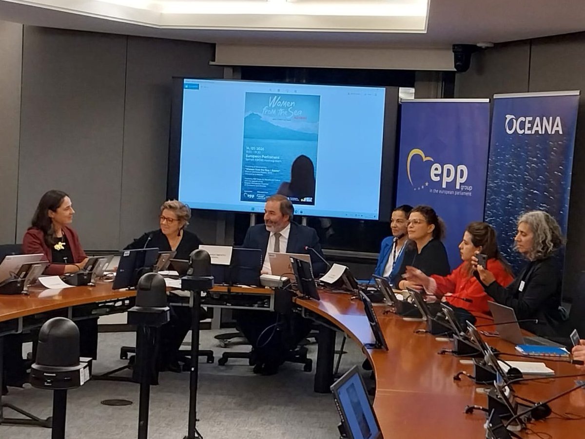The documentary Women from the Sea explores the deep connection between women in Portugal and the sea.

During today's screening at <a href="/Europarl_EN/">European Parliament</a>, <a href="/VeraMPCoelho/">Vera Coelho</a> highlighted the ocean’s crucial role as a vital source of oxygen and a key ally in the fight against #ClimateChange.
