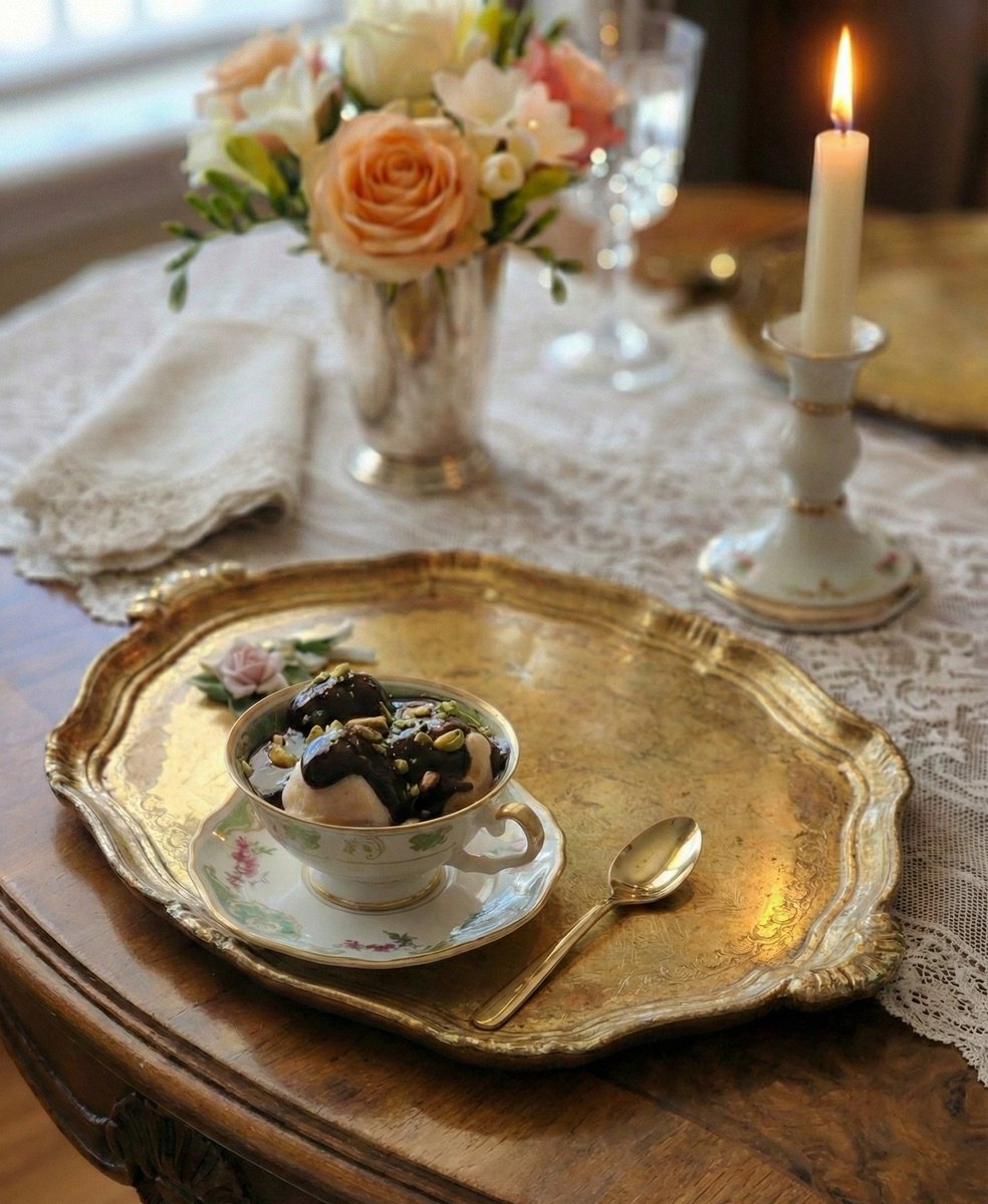 Ömrümüz hep böyle güzel,hep böyle tatlı geçse ! #profiterol #tatlı #Emekli #emekliaçaçıktakaldı #sofra