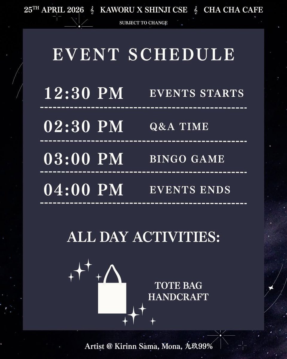 matsui_party's tweet photo. #EVANGELION #KAWOSHIN CUPSLEEVE EVENT 🚀

“I was born to meet you.” 🌟 

highlights：
● handcraft diy
● mini games 
● merch displays 
● lucky draw 
● meeting &amp; chill fan gathering 

🗓️: 2026.04.25 / saturday 
🕰️: 12.30pm - 04.00pm
📍茶洽 Cha Cha Dessert Cafe Kota Damansara https://t.co/PIt0SPneqK