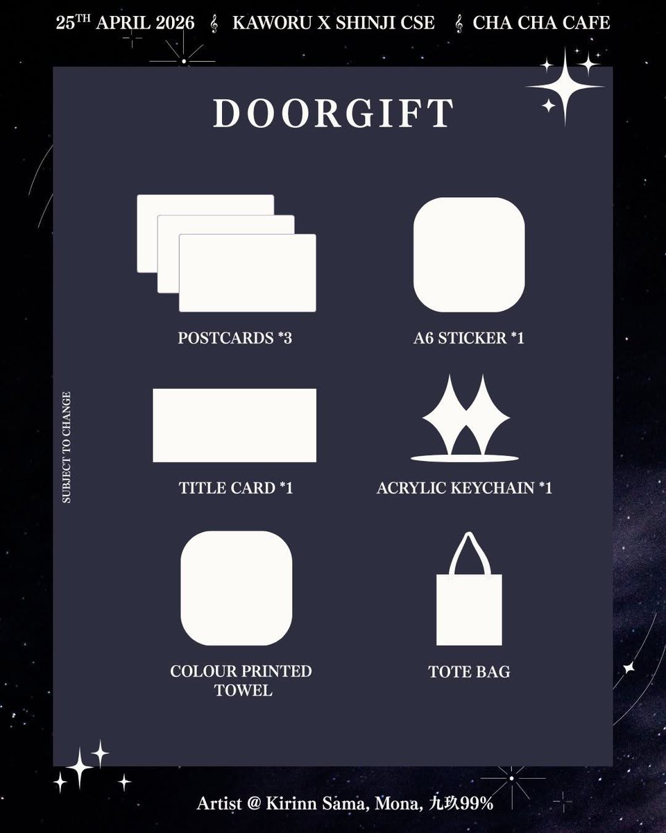 matsui_party's tweet photo. #EVANGELION #KAWOSHIN CUPSLEEVE EVENT 🚀

“I was born to meet you.” 🌟 

highlights：
● handcraft diy
● mini games 
● merch displays 
● lucky draw 
● meeting &amp; chill fan gathering 

🗓️: 2026.04.25 / saturday 
🕰️: 12.30pm - 04.00pm
📍茶洽 Cha Cha Dessert Cafe Kota Damansara https://t.co/PIt0SPneqK