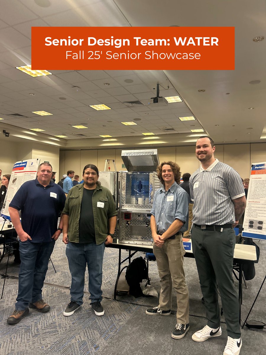 BoiseStateMBE's tweet photo. Welcome back, Broncos! 🧡�� Kicking off spring semester with highlights from last fall’s Senior Design Showcase. Go Broncos!
#FutureEngineers #BoiseState https://t.co/7dpaJuCFMq