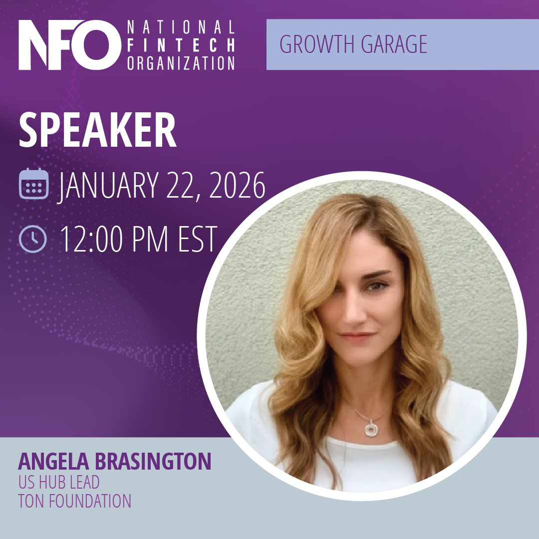 We're excited to welcome Angela Brasington to our January Growth Garage! As a Web3 ecosystem expert, Angela will share her perspectives on stablecoins, emerging institutional use cases, and the future of digital finance.

Sign up today: hubs.ly/Q03-FQ2r0