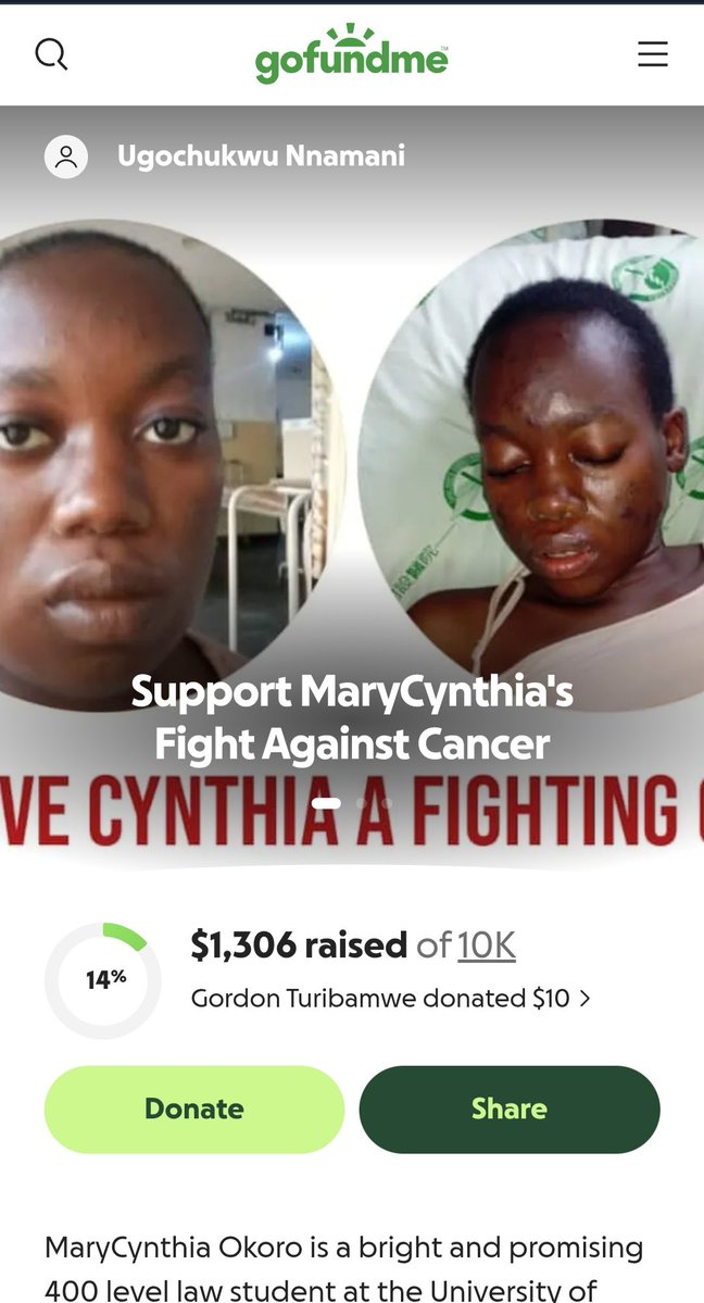 Day 41 of asking the world to help save my sister's life. 

Thank you for supporting this cause so far. Thank you! 

We are still asking for your continued support as we've only reach 32.8% of what it will take to save Marycynthia's life. 

Please, tell someone about Cynthia
