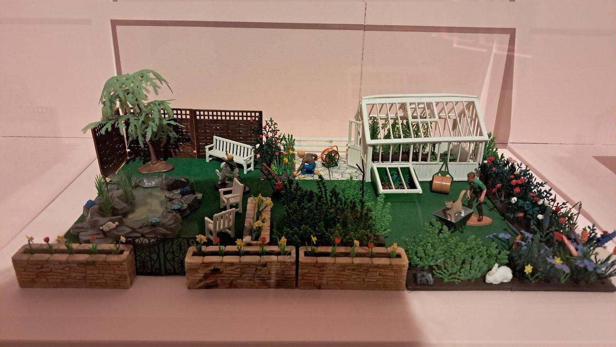ErringtonE's tweet photo. 1960s minature garden looks fab at V&amp;A Garden Futures exhibition in Dundee. https://t.co/GIplnGTyWF