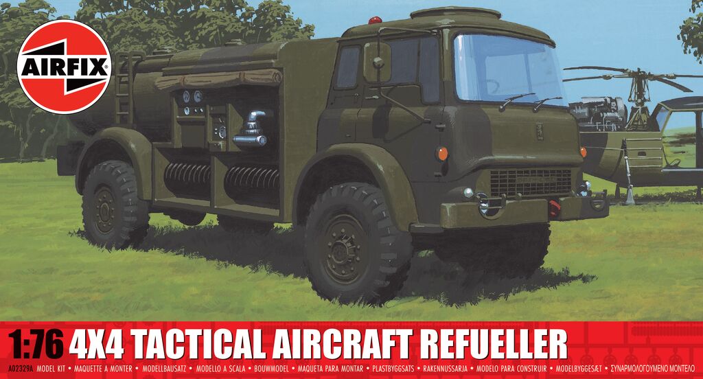 Well, look what Airfix are releasing this year! Nobody went anywhere without these guys! Model FARP anyone?