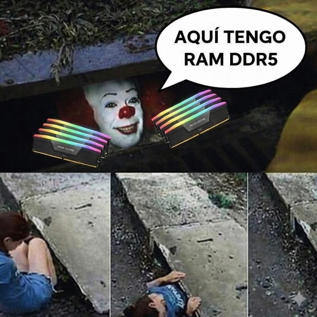 Leyton_Network's tweet photo. 🚨 Crisis de la RAM en 2026
La IA está acaparando la memoria.

🤖 Los centros de datos para entrenar IA consumen enormes cantidades de RAM (HBM), dejando menos stock para PCs, celulares y consolas.

#IA #RAM #Tecnología #Hardware #PC #Gamer https://t.co/Upc8Ze8MFP