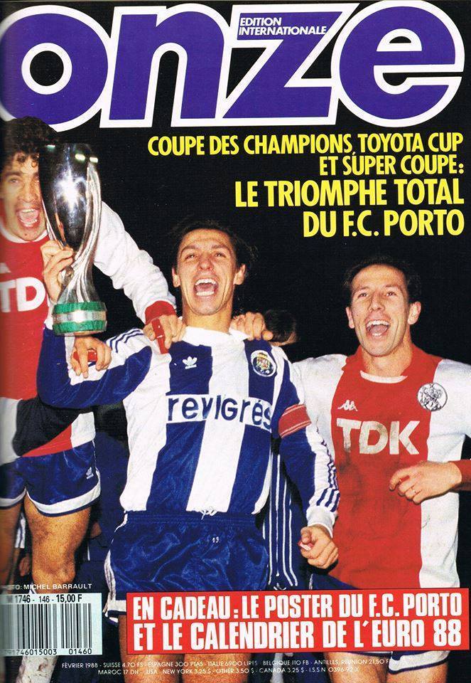 Há 38 anos - o FC Porto fazia; barba, cabelo e bigode- confirmava no 2º jogo a conquista da Supertaça Europeia. Os Dragões receberam o Ajax  e repetiram a vitória do jogo da 1ª mão. O FC Porto acabou a fazer a festa com o troféu que faltava e que é único no futebol português.