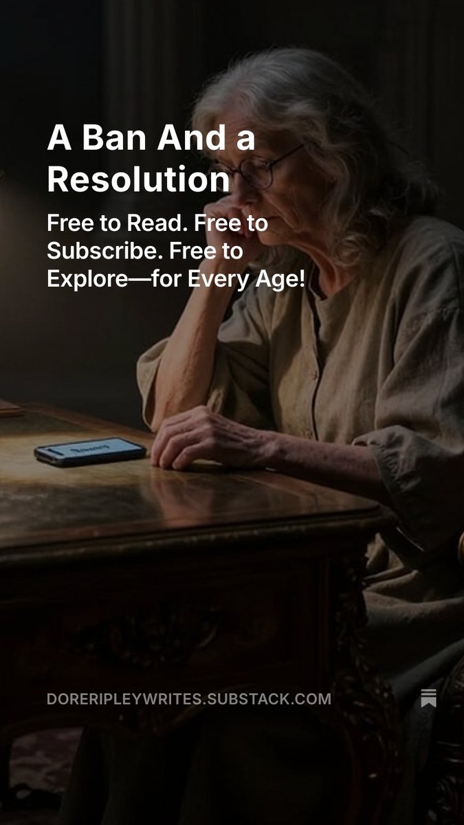 Did you miss it? FREE newsletter. FREE reads. New Books. And resolutions. ;-)
#Read #FREE #Newsletter #DoreRipleyWrites #Substack #RipleyOnline