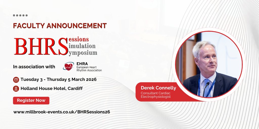 BHRSociety's tweet photo. Attention UK arrhythmia professionals 📣 
Register for #BHRSessions by 23 Jan and all new &amp; existing registrations will be automatically entered into a draw to receive a complimentary registration to the BHRSymposium later this year.

👉 Registration: https://t.co/ZVIT5fUsYu https://t.co/lxvmOaCt2v