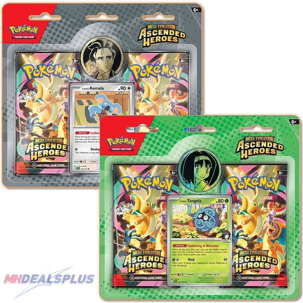 Pre-order Pokemon Ascended Heroes 2-Pack Blister Set featuring