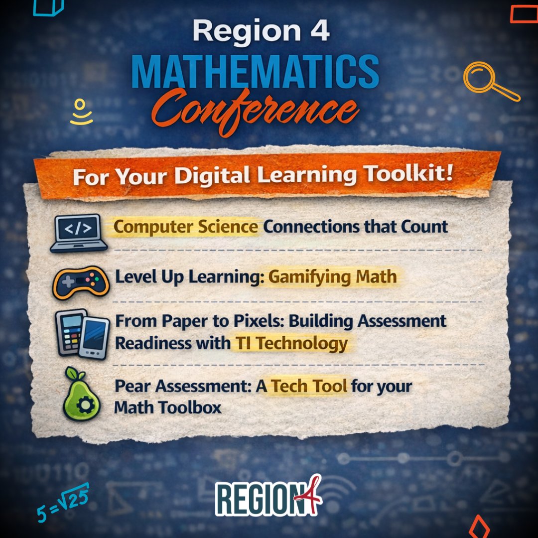 Region 4 Mathematics tweet media