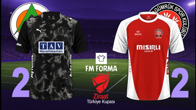 FmForma's tweet image. 🏆Ziraat Türkiye Kupası
🗓13.01.2026
⏱13:00
📅A Grubu
🏟Alanya Oba Stadyumu
⚽️#CorendonAlanyaspor 2️⃣🆚#MısırlıcomtrFatihKaragümrük 2️⃣
