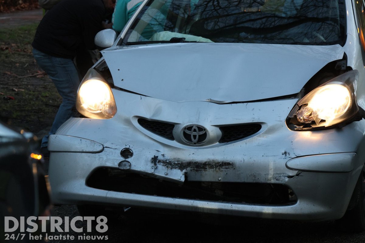 112 melding Aanrijding tussen twee voertuigen in Rijswijk