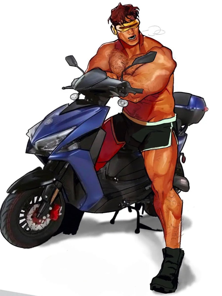 ddoathing's tweet image. Scott Summers by @/freakclops