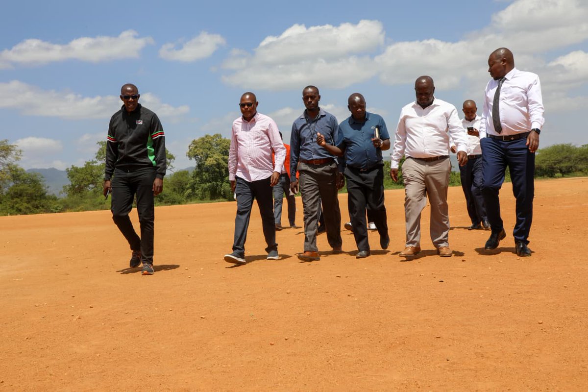 county017's tweet photo. Makueni's sports infrastructure is growing. 📈 In addition to finishing Wote, we are planning a brand-new stadium site as directed by H.E. President William Ruto. Sports is the heart of our local economy! ⚽🇰🇪 #DevolutionInAction https://t.co/V3PILIGXfV