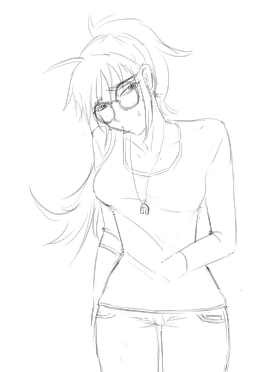 jud00m's tweet image. little horuss sketch