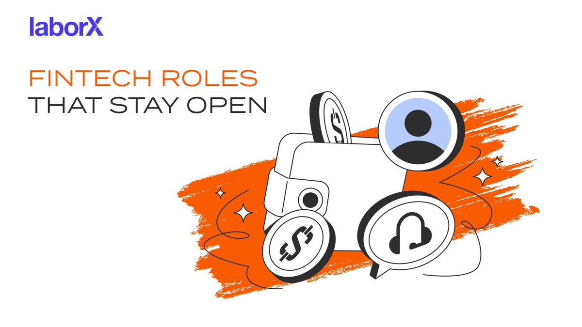 💳 Fintech Roles That Stay Open #Crypto-#fintech teams often struggle to  hire: ✦ Product managers who understand wallets ✦ Compliance specialists  who work with uncertainty ✦ Support leads who can explain complex