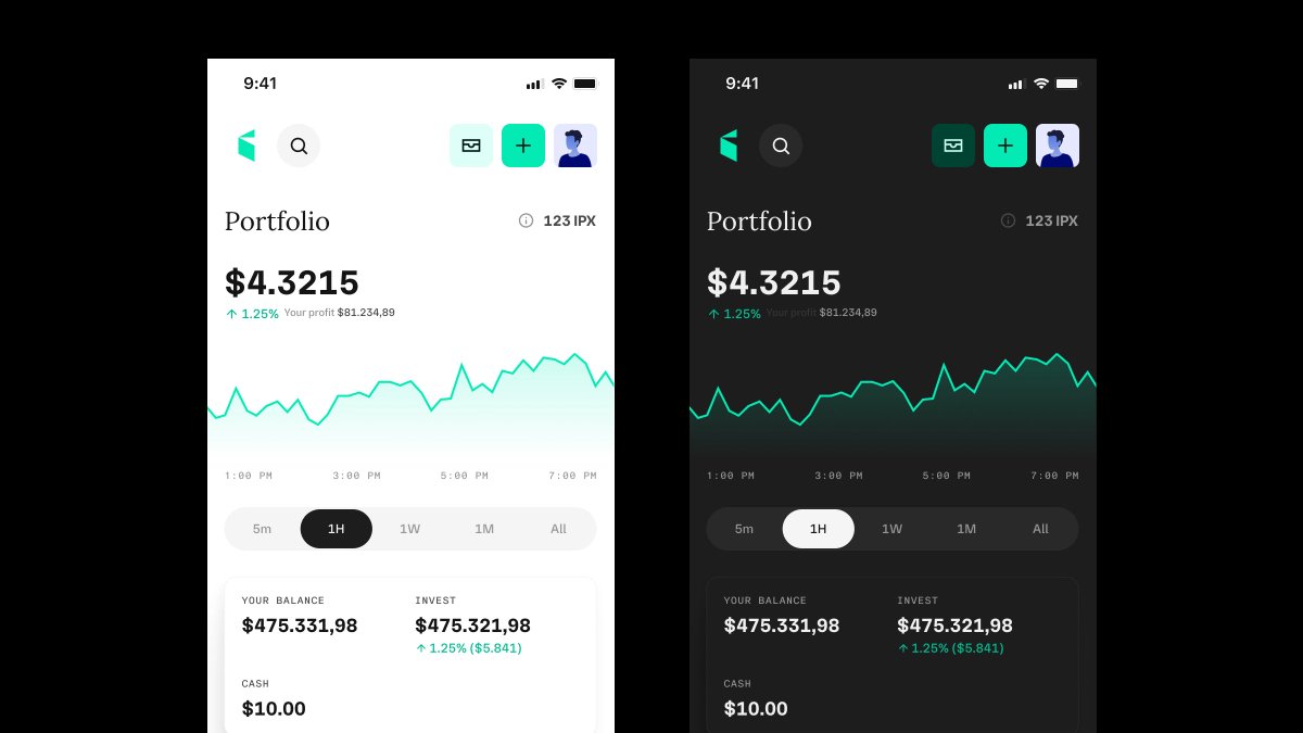 Mobile UI design we created for Indexify Finance.

#fintech #UIdesign #mobileapp #web3