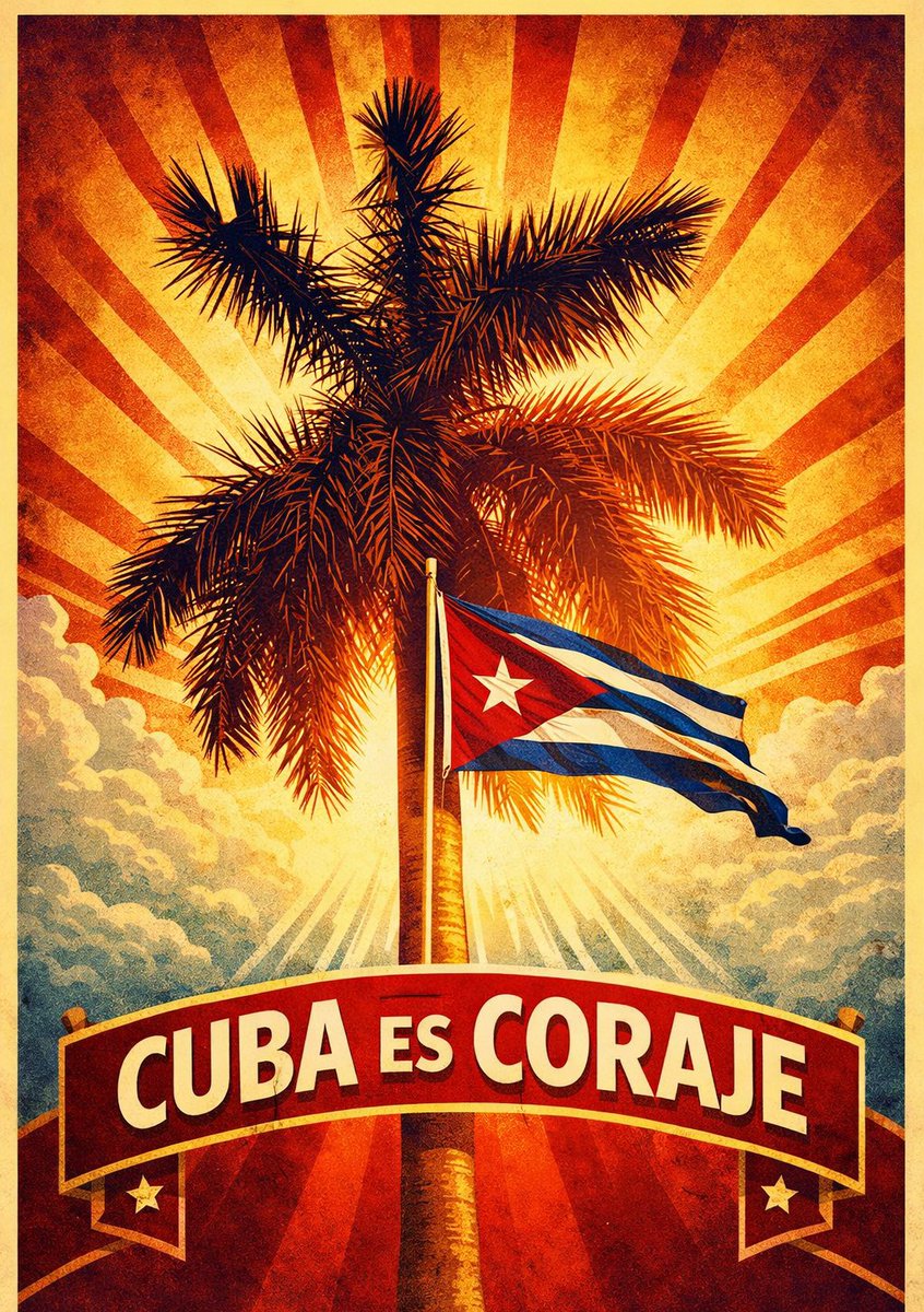 Cuba no se rinde
Ni bloqueo, ni amenaza, ni mentira podrán quebrar la dignidad de un pueblo q nació y seguirá libre. Somos hijos de la historia, guardianes de la soberanía y voz de la Revolución.  
Esta Isla no se vende, no se entrega, no se negocia. 
#CubaCoopera
#BMCGuatemala