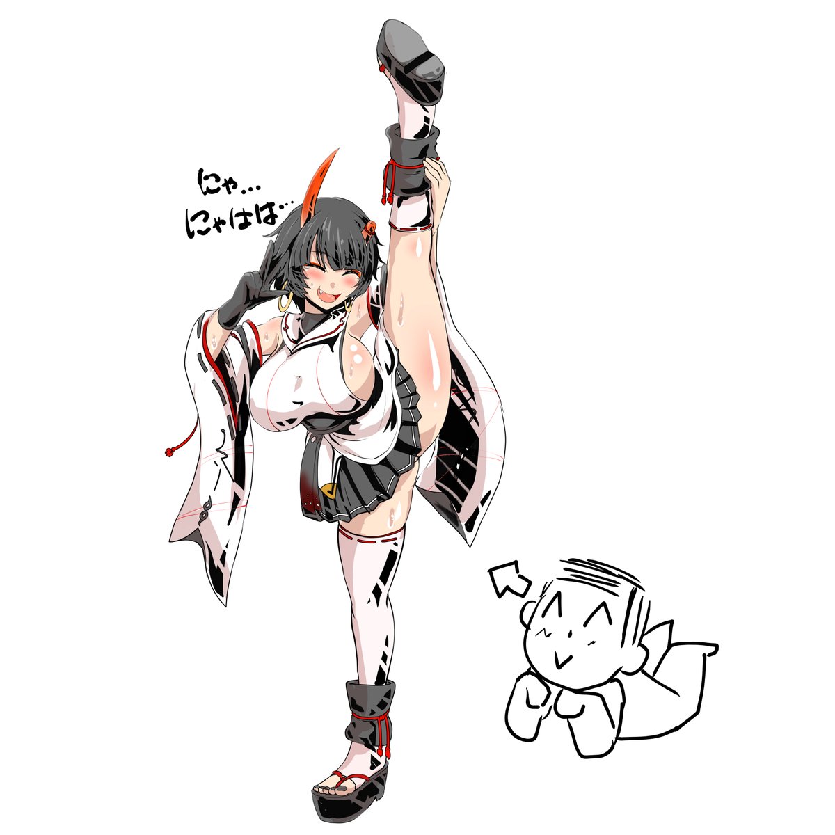 ニヤ
#ブルアカ 
#ブルーアーカイブ 