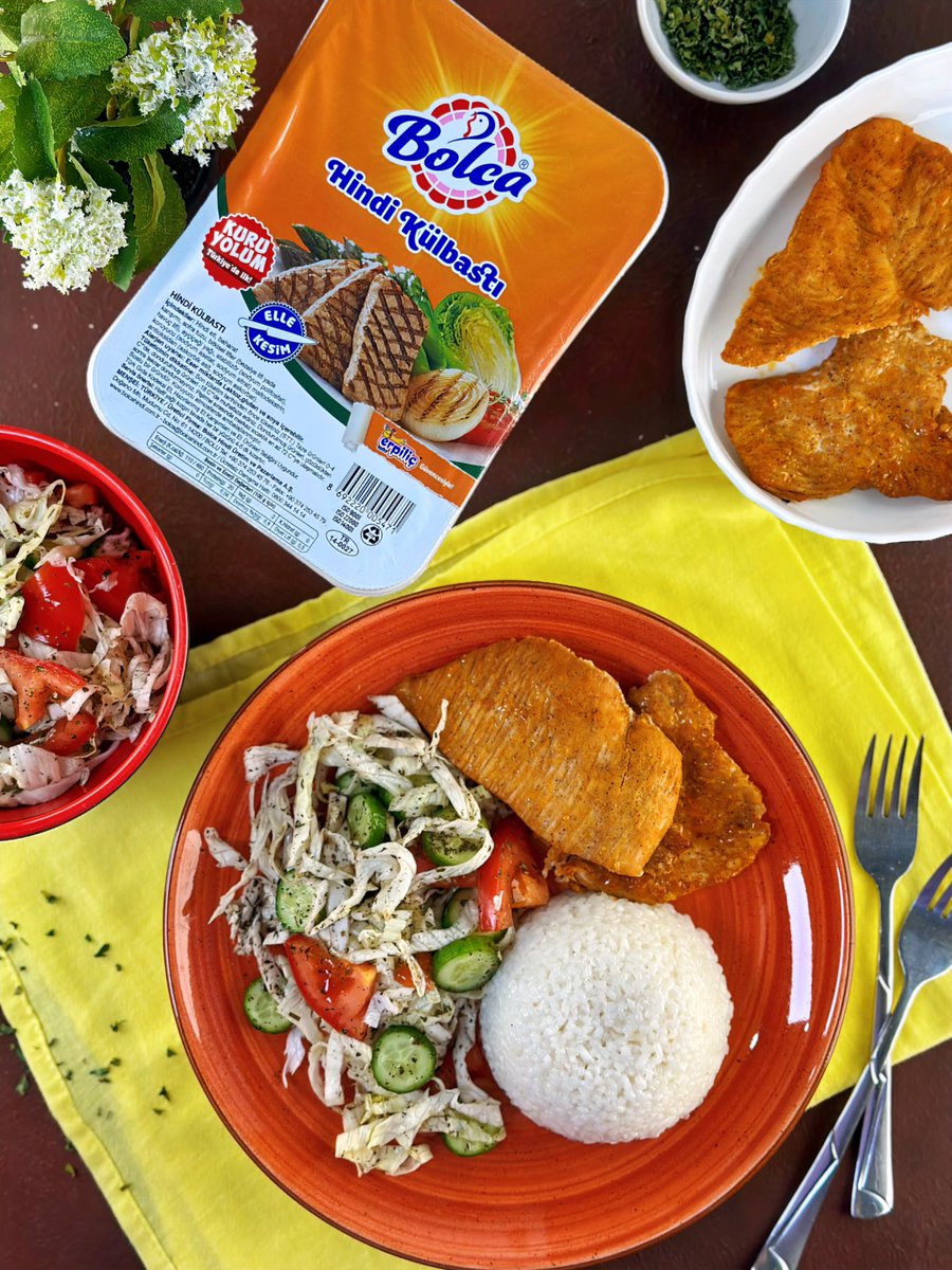 Bugün ne pişirsem diyenlere çözüm 💡
Bolca Hindi Külbastı ile kısa sürede nefis bir öğün 🍽️
Hafif, doyurucu, zahmetsiz🦃⏱️🥗

#Bolca #BolcaHindi #HindiKülbastı #PratikLezzet #KolayYemek