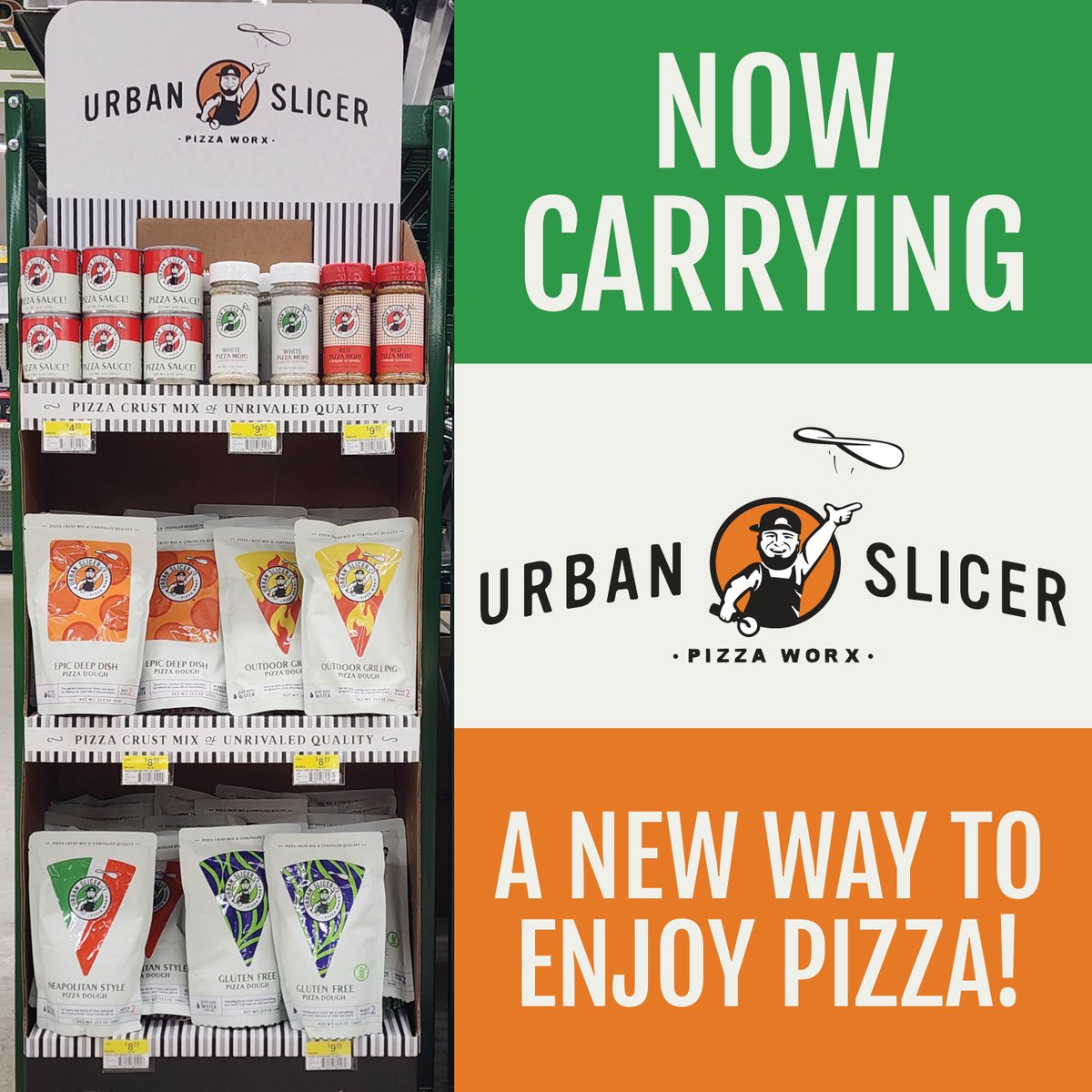 Enjoy pizza with family and friends in a new way with Urban Slicer! Don't forget to also check out our pizza ovens, sauces, seasonings, and rubs that can elevate your pizza to a whole new level!