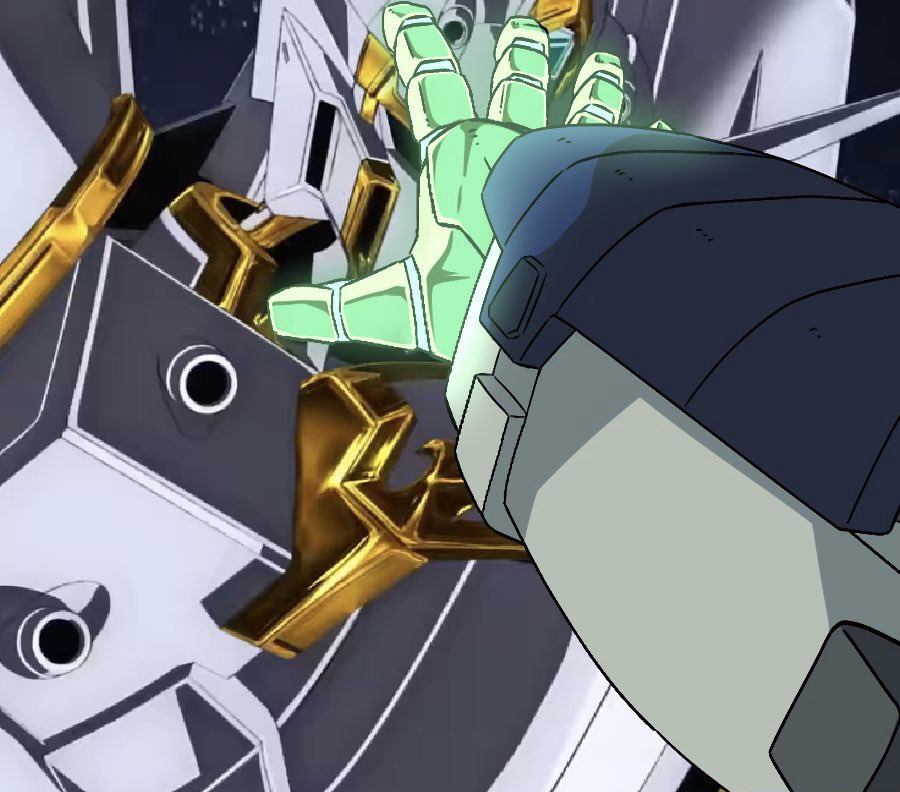 shoot_drive's tweet image. オルフェ「このフェムテク装甲にはビーム兵器は効かな…」