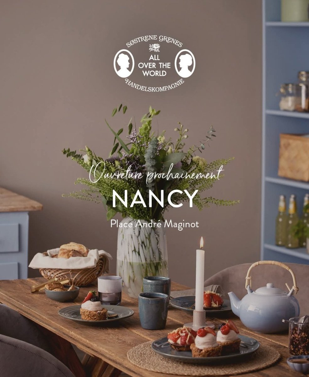 legrandnanceien's tweet photo. Presque deux ans après sa fermeture, Sostrene Grene revient à Nancy! Visiblement au même endroit 
Des infos @LorraineActu ? @lestrepublicain https://t.co/8iSeOLolxQ
