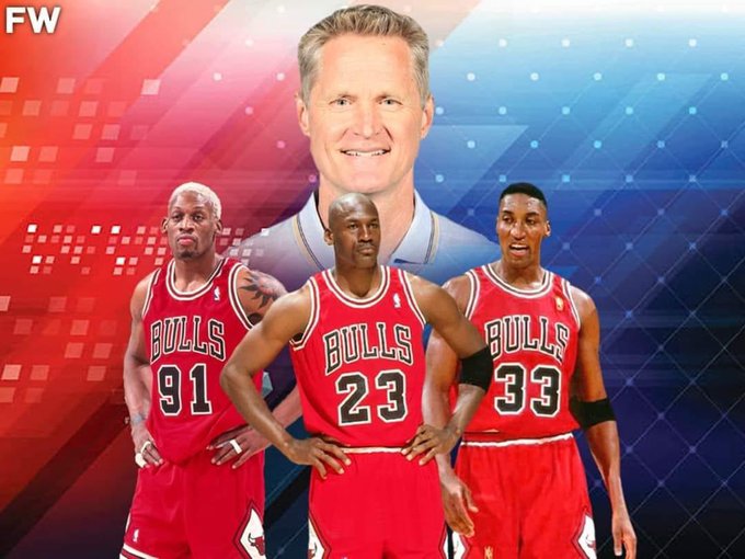 🚨Steve Kerr sobre lo que aprendió del Big 3🚨

De Michael Jordan: Aprendí que lo único imposible en esta vida es lo que no intentas.

De Scottie Pippen: Aprendí que aunque la gente no valore tus acciones, eso no es motivo para dejar de ser quien eres o simplemente cambiar.
De