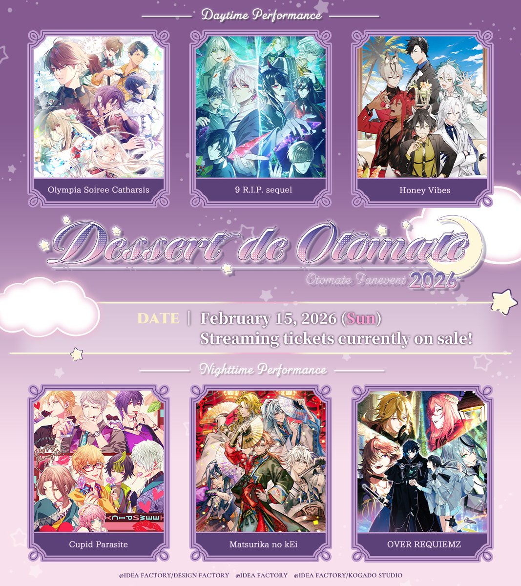 ║ꜱᴛʀᴇᴀᴍɪɴɢ ᴛɪᴄᴋᴇᴛꜱ ɪɴꜰᴏʀᴍᴀᴛɪᴏɴ║ Otomate Fan