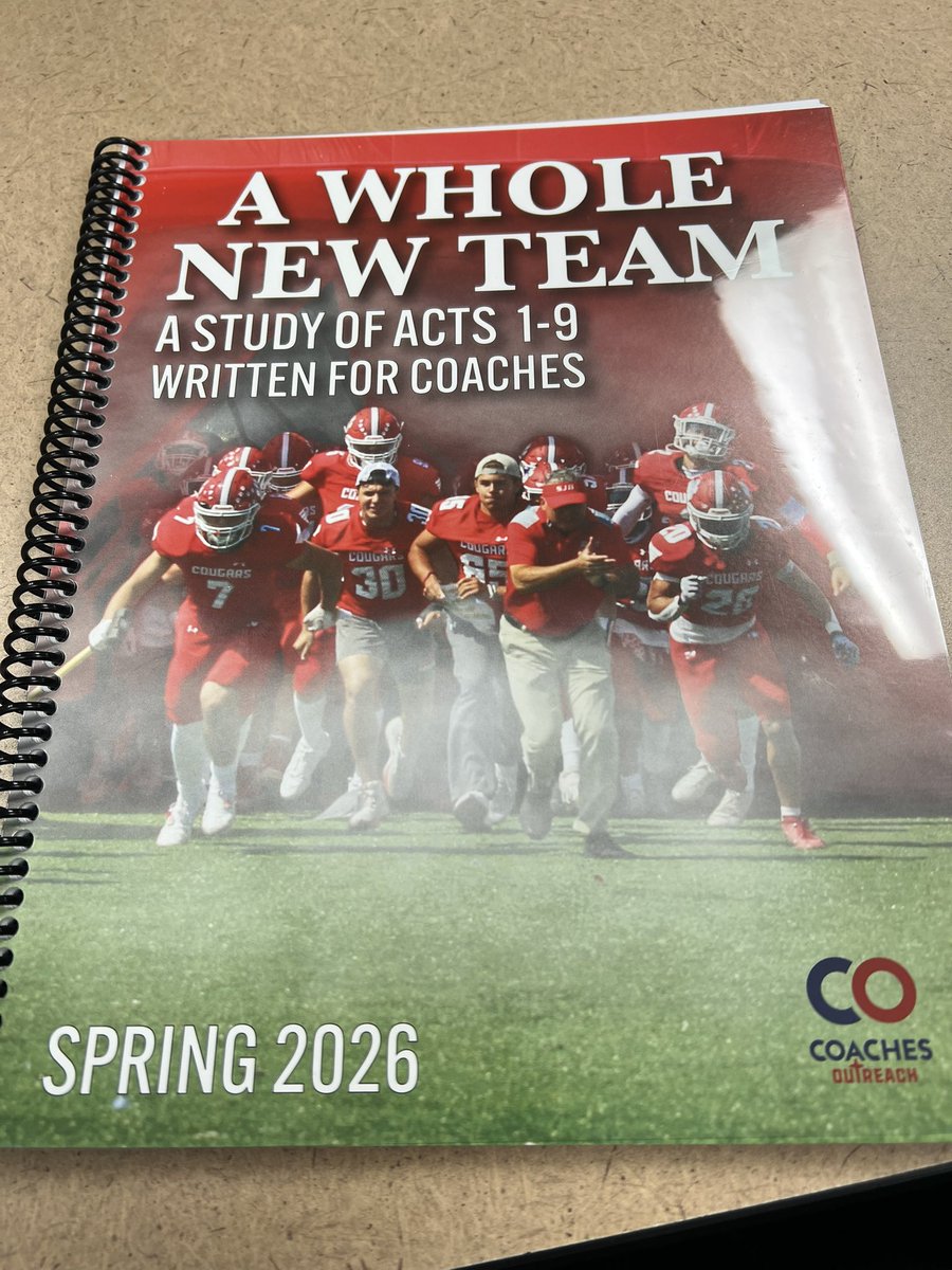 CoachMo2000's tweet image. Looking forward to this semester’s Coaches Outreach study! “A Whole New Team” The Fellowship Squad is back together! @GPHS_Athletics @CoachesOutreach