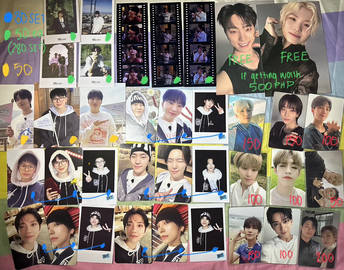 #xiutables
wts lfb ph seventeen quitting sale

❕all good condi, x to sensi

nana tour pc film strip photocard rpc nrpc beam HxW ateneo horanghae weverse spill the feels pob regular tingi svt scoups jeonghan joshua jun hoshi woozi wonwoo the8 mingyu dk seungkwan vernon dino
