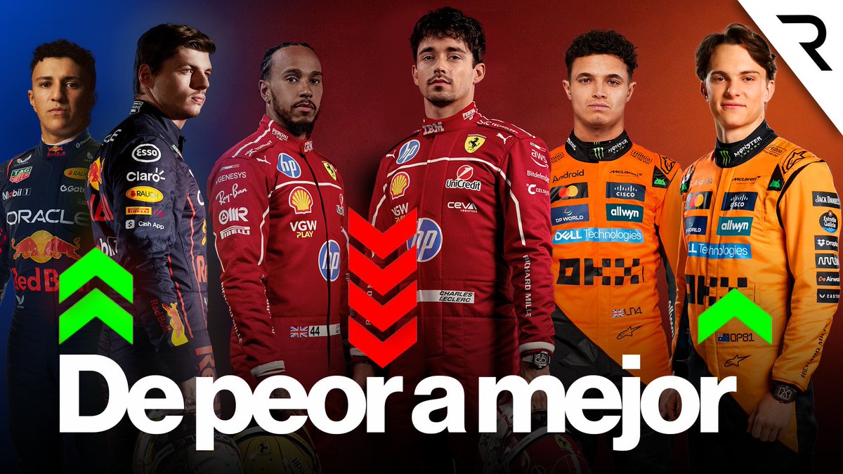 diegofmejia's tweet image. Todas las alineaciones de pilotos de #F1 de 2026 clasificadas de peor a mejor

Video: youtu.be/SB21wsUIgjc