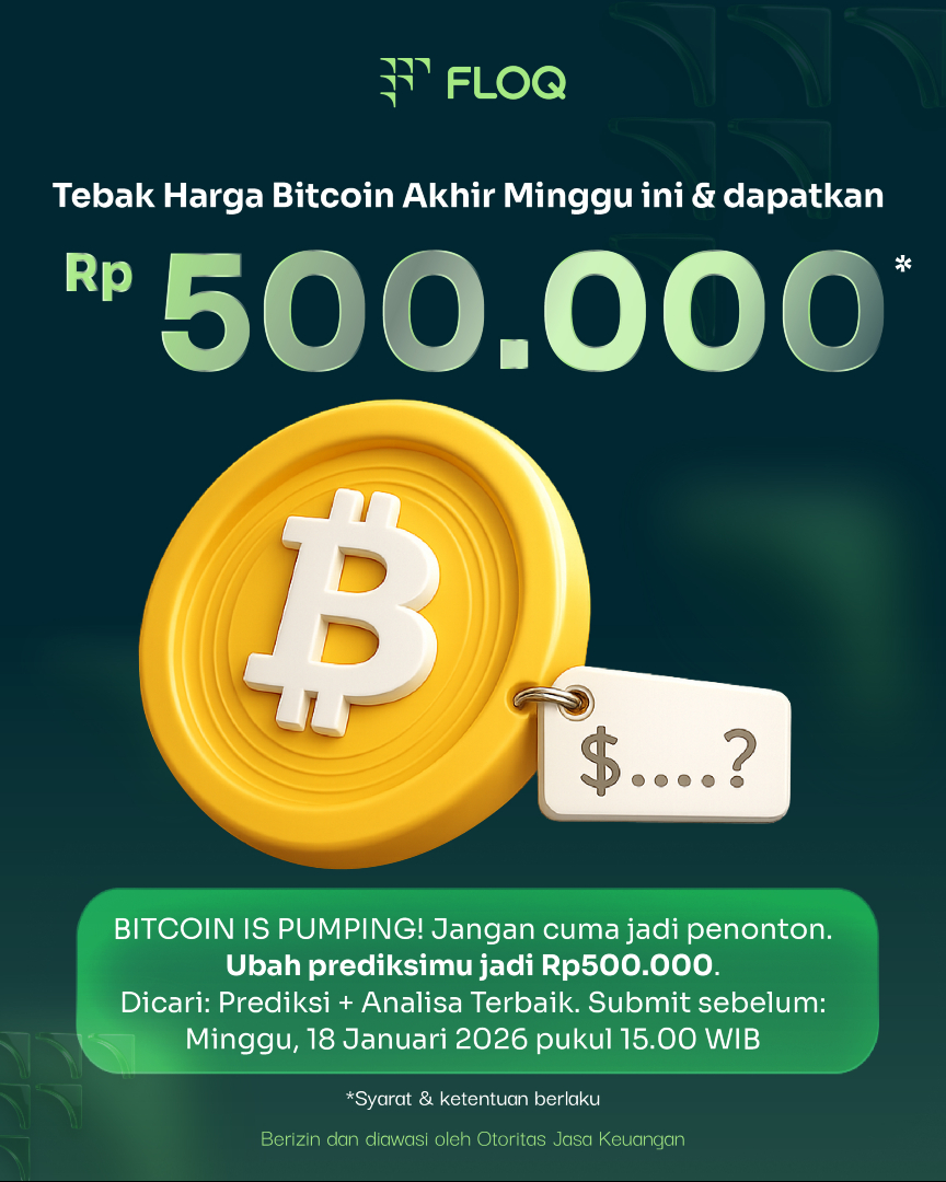 Bitcoin kembali di atas $92,000 Pergerakan besar dari institusi dan ETF  bikin market kembali panas. Sekarang kami mau tahu: Menurut kamu, berapa  harga Bitcoin di akhir minggu ini? Hadiah Rp500.000 untuk analisa