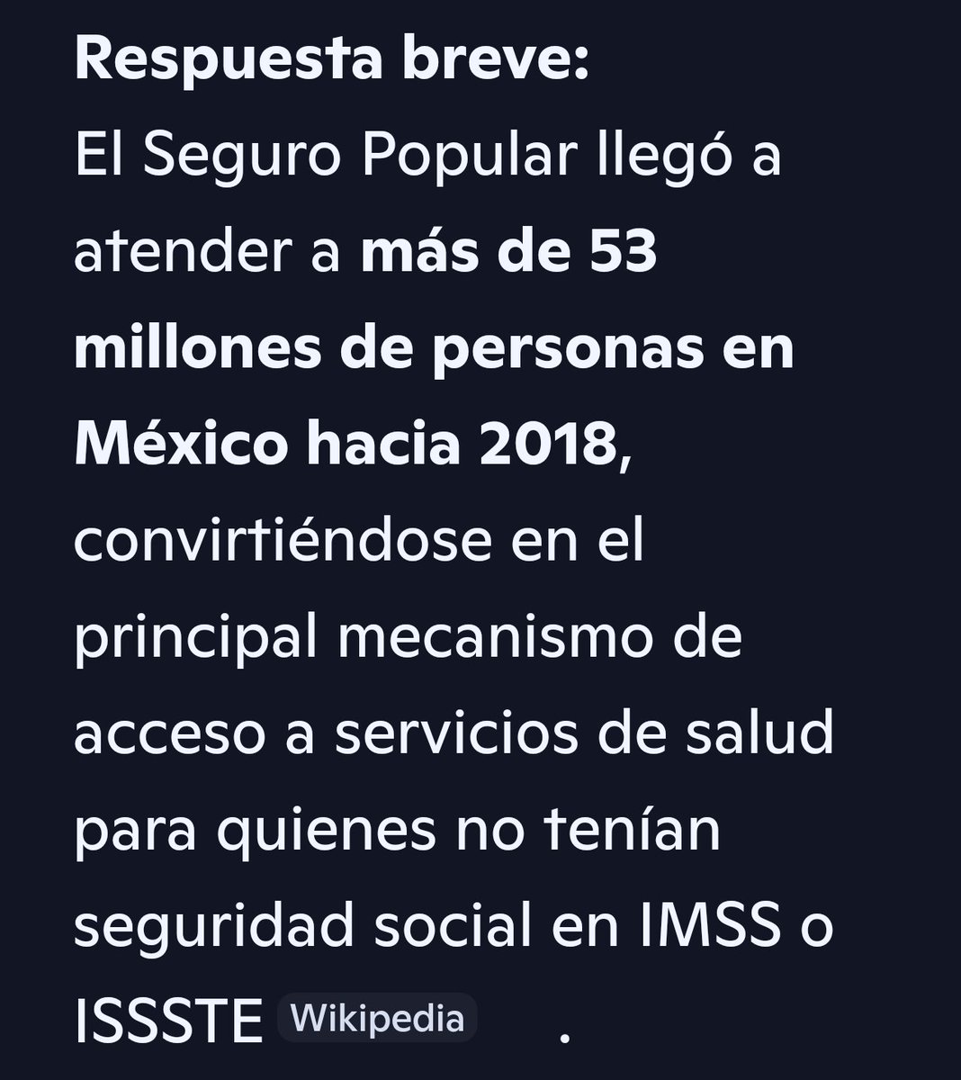 Esto es lo que dice el CAQUISTÓCRATA titular del IMSS...
Esto demuestra que la 4t les anula la memoria y el entendimiento, convirtiéndolos en seres hipócritas que mienten sin pudor...

Decir que el Seguro Popular “nunca atendió a nadie” es falso.  
👉🏻En su punto máximo (2018) dio