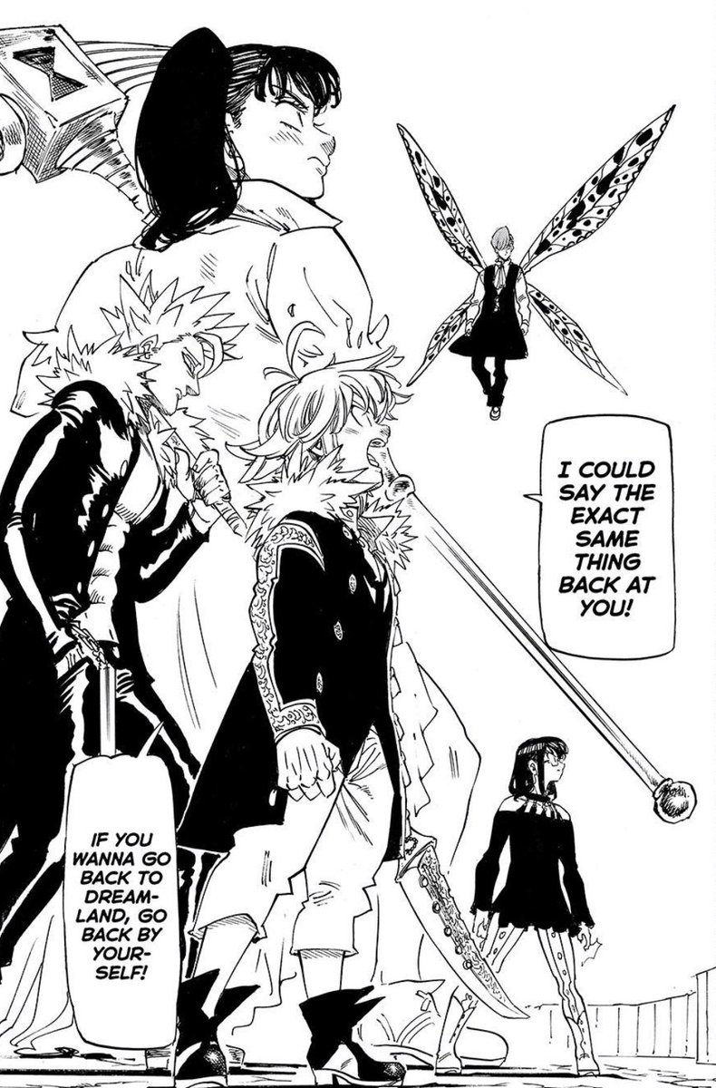 _uzuhiko's tweet photo. What’s everyone’s thoughts on everything going on in the manga right now ? #fourknightsofapocalypse https://t.co/74lGfps9Z8