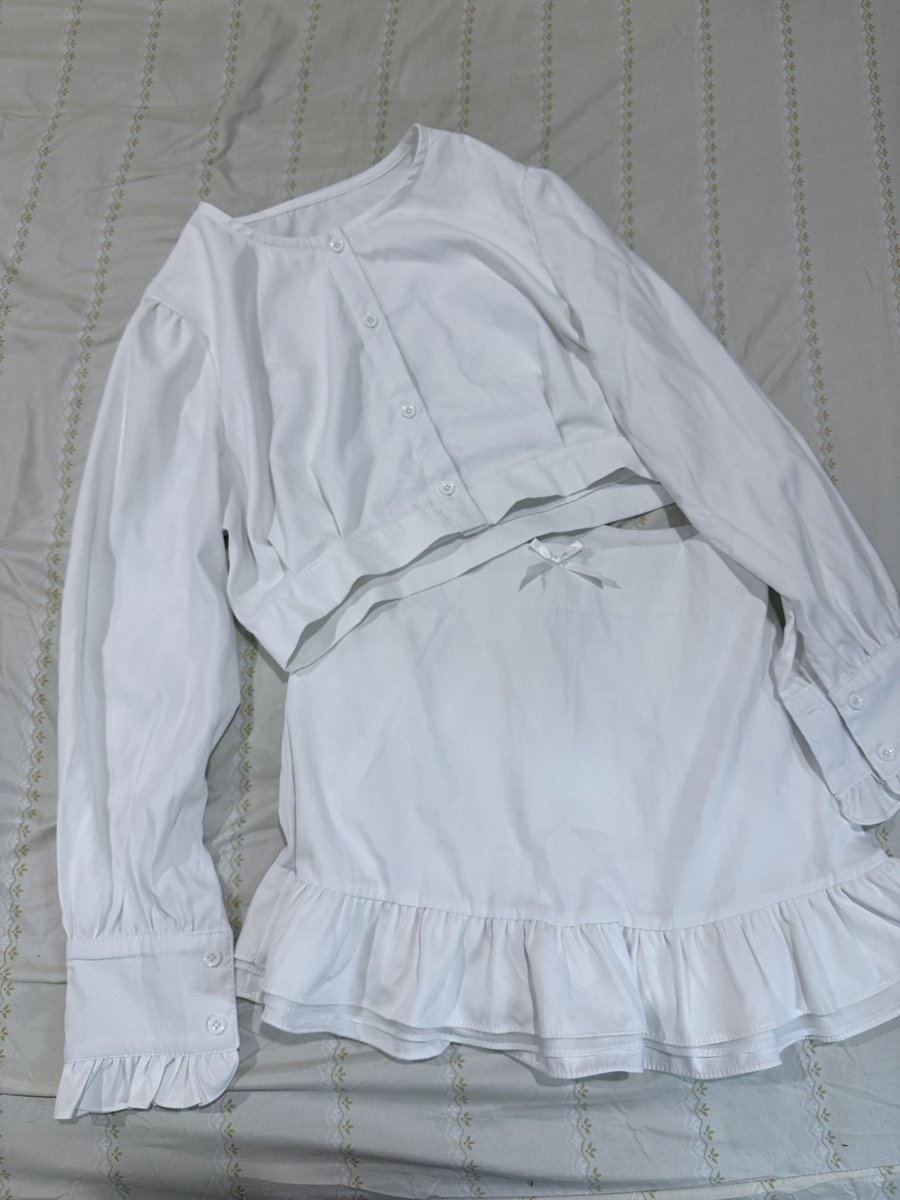 mandmandmandmq's tweet photo. ⋆ 𐙚 ̊. ชุดเซ็ท
ไซส์ : S
ตำหนิ : ลอยเปื้อนที่แขนเสื้อตามรูป
ราคา : 180บาท https://t.co/3WSfXjIIDU