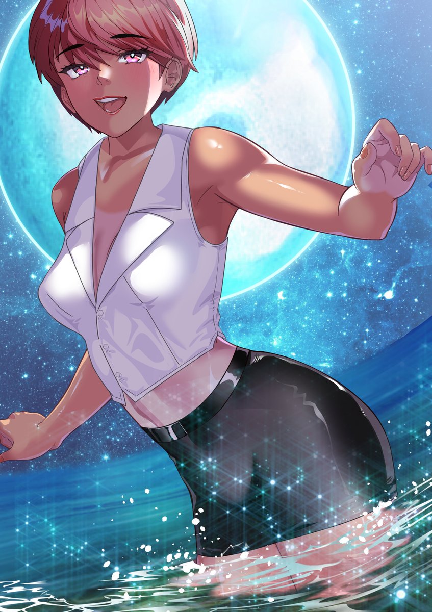 海でちゃぱちゃぱ❤(*^_^*) 