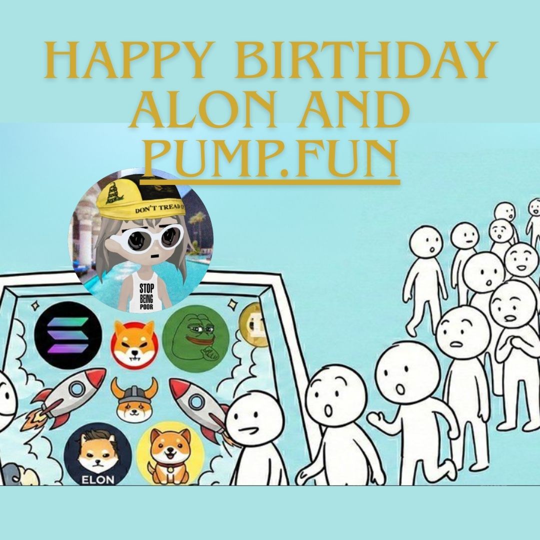 🎊 First ever pump fun token birthday today, and Alon is in the chat just a  FYI 2 years ago and started the legendary pump fun. Congrats @a1lon9 🎉🪙🎁