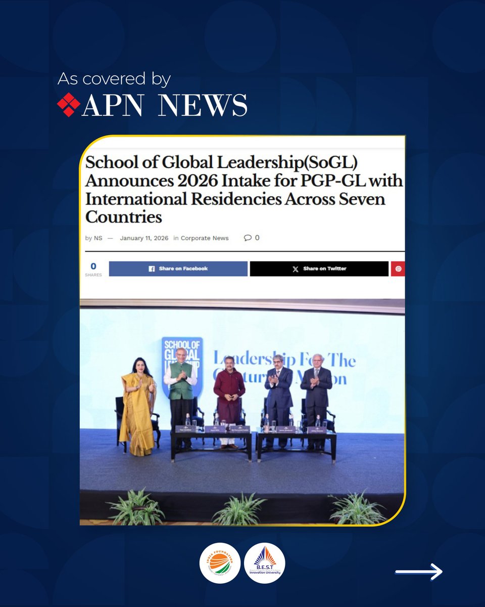 School Of Global Leadership tweet media