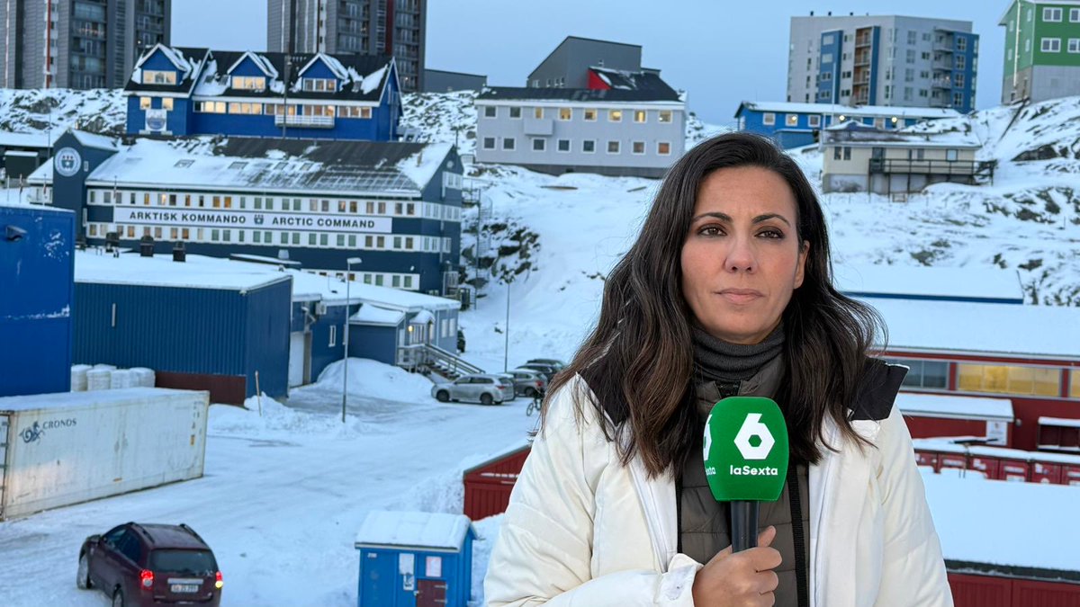 _anapastor_'s tweet image. Única TV ahora en directo desde Groenlandia 🇬🇱 

#OrgulloSexta
