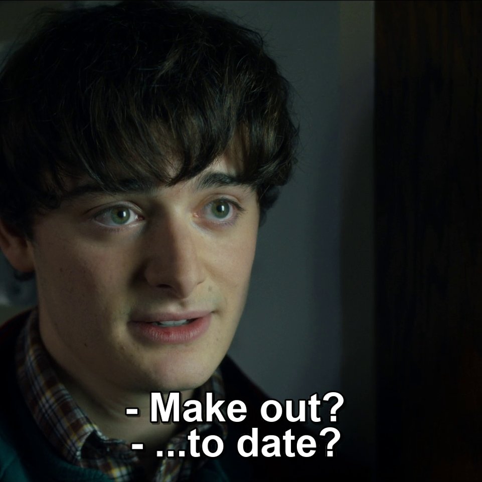 _hellshee_'s tweet image. he thought he had a shot with mike here btw. he thought mike might like him back here btw... god i hate these stupid cruel writers. making the character who craved romantic love the most be in love with his best friend for entire seasons just to not get it onscreen.