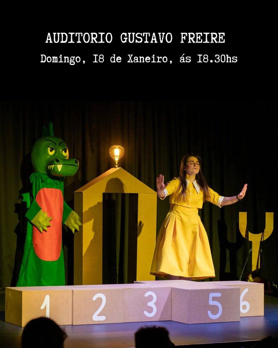 🎭 Esta fin de semana xogamos na casa!! 
💡 #ATarabelaAmbulante #Idea chega a Lugo a través de #CulturaeTurismo ✨
📅 Vémonos o domingo, 18 de xaneiro.
🕡 Ás 18.30hs
📍 No auditorio Gustavo Freire.
👁️‍🗨️ Recomendado a partir de 4 anos.
💼 <a href="/culturactivaSCG/">Culturactiva</a>
🎫 Entradas dispoñibles!