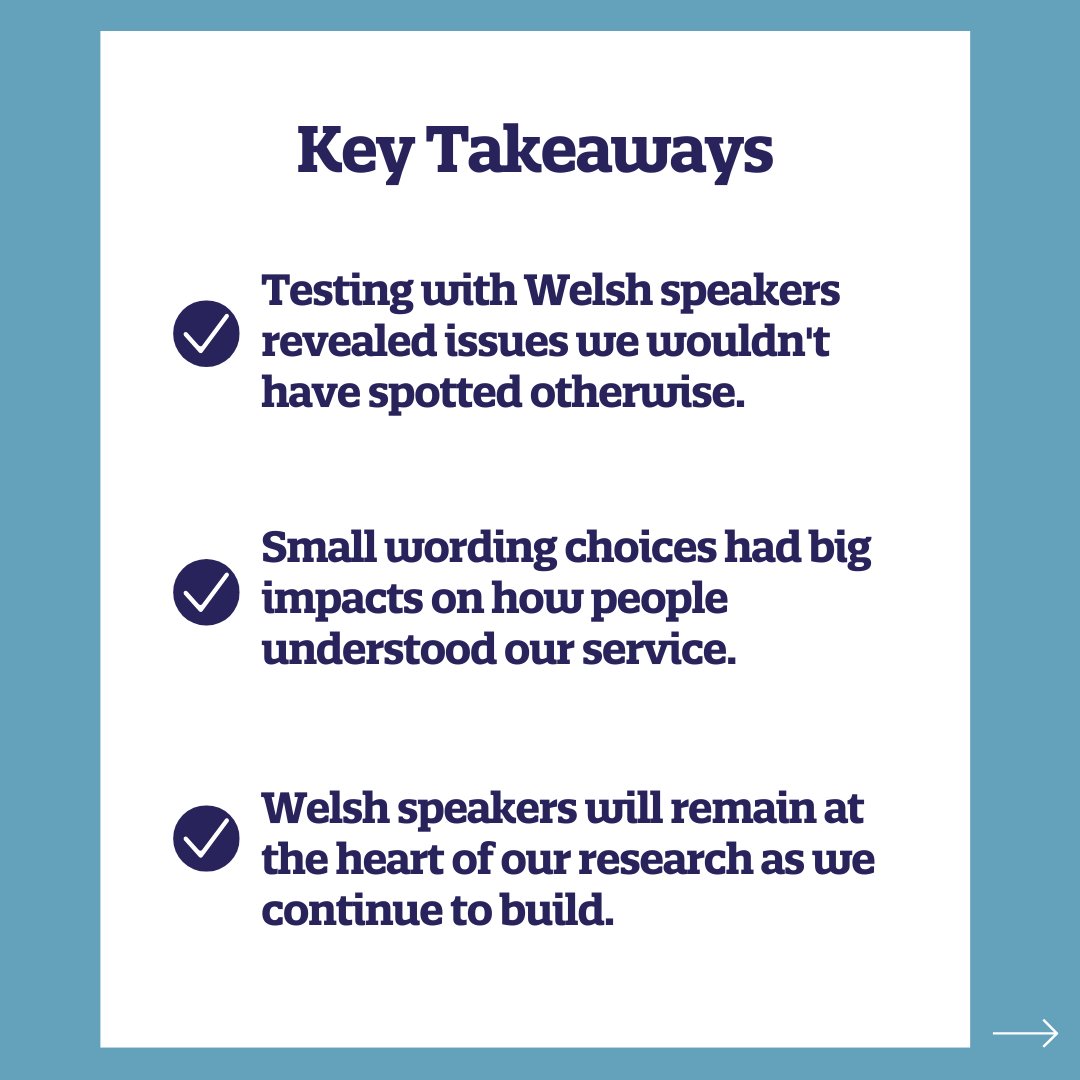 ACCtrydar's tweet image. Dwyieithog yn golygu cyfartal.  

Profon ni ein gwasanaeth cofrestru llety gyda siaradwyr Cymraeg - dysgu nad yw "cywir" bob amser yn gweithio mewn bywyd go iawn.  

Mae Cath Elms yn rhannu'r hyn ddarganfyddon ni: awdurdodcyllidcymru.blog.llyw.cymru/2026/01/14/pam…