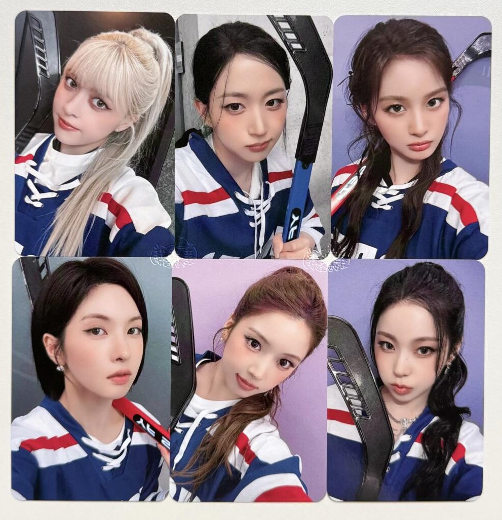 nmixxpics_'s tweet image. HOCKEY NMIXX PHOTOCARDS