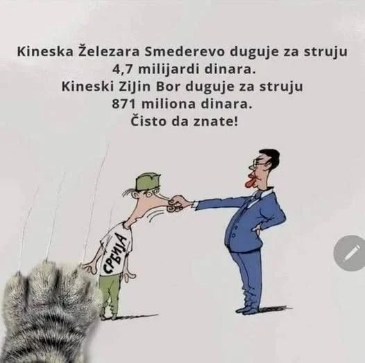 I TREBA KAD SMO GLUP NAROD..