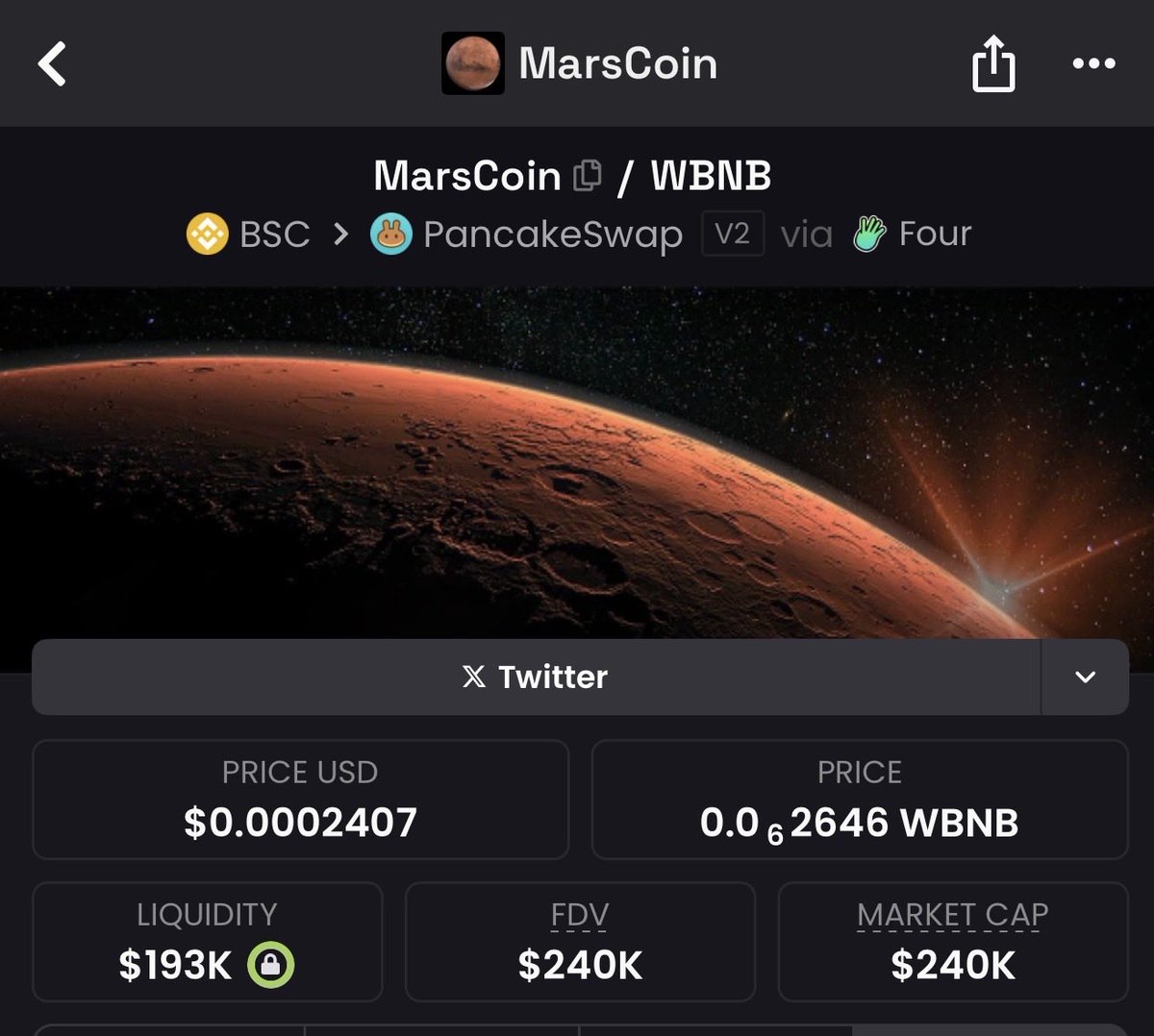 The next rotation is already forming on <a href="/BNBCHAIN/">BNB Chain</a> 

Chinese named memes have had their moment.
The next shift is toward established, globally understood narratives with real history.

That is where $MarsCoin fits.

Born from a real public exchange between CZ and Elon.
Fair